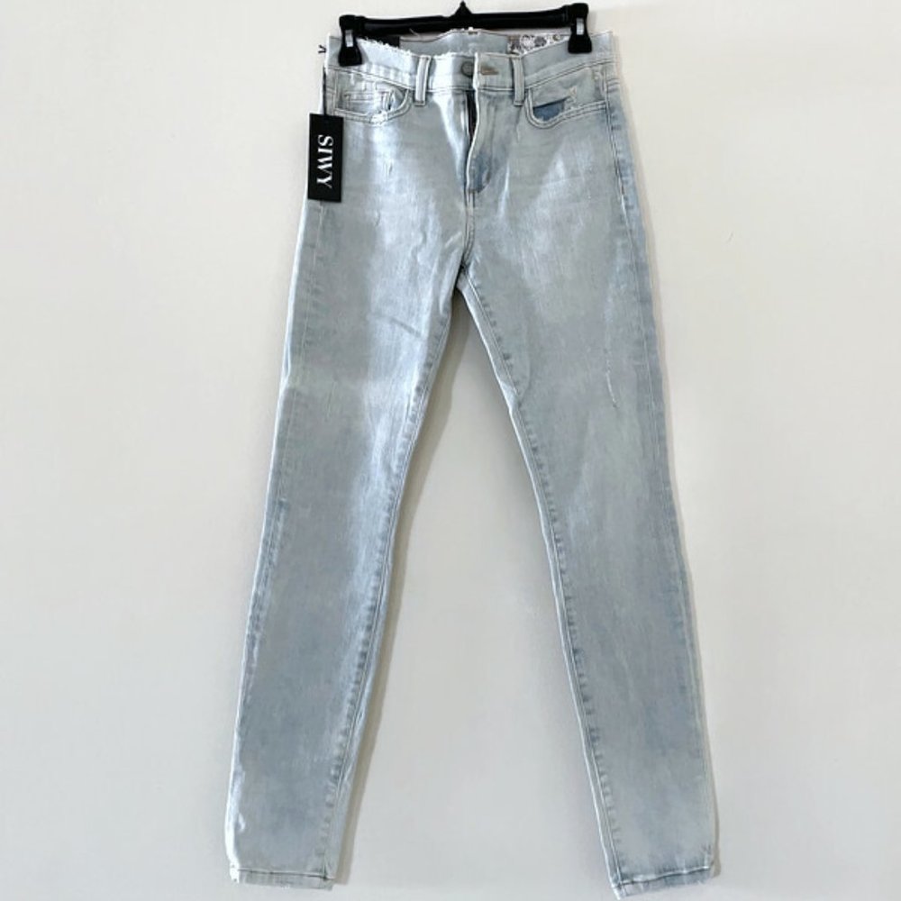 Special dye Jeans, 5 pocket denim skinny jeans